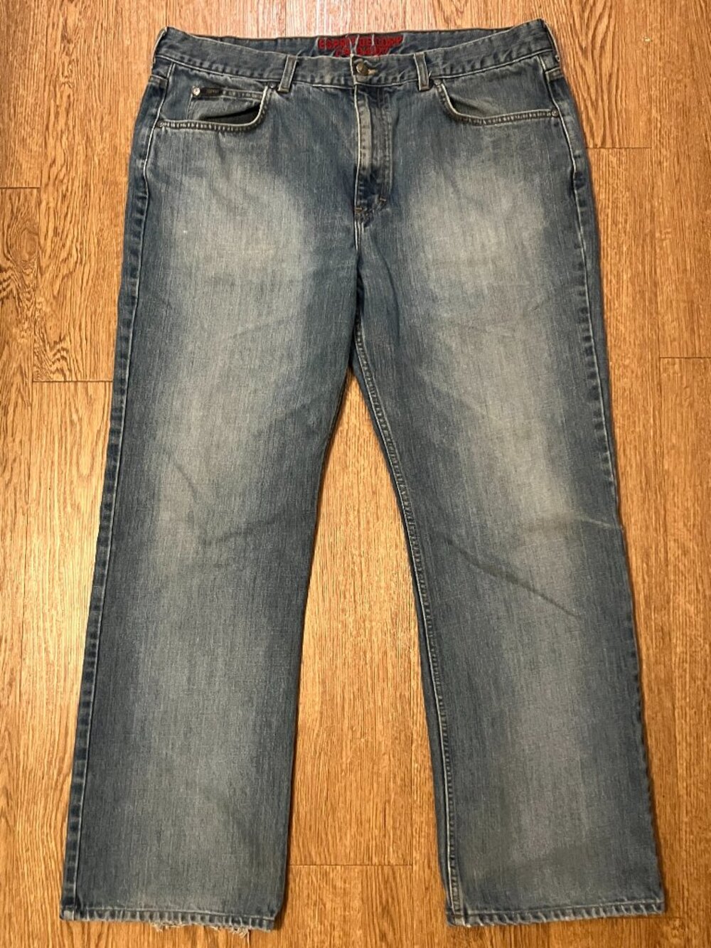 Vintage 90s Esprit De Corp Jeans Service Fit Wide Straight Leg